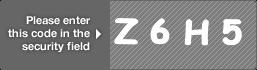 captcha code for visual authentication  letter Z number 6 letter H number 5