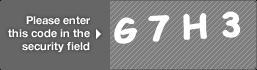 captcha code for visual authentication  letter G number 7 letter H number 3